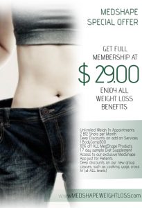 december weight loss specials