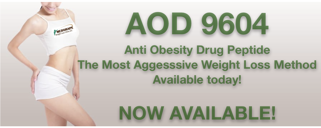 AOD 9604 Fat Loss Peptide by MedShape Weight Loss Clinic AOD 9604 Fat Loss Peptide by MedShape Weight Loss Clinic