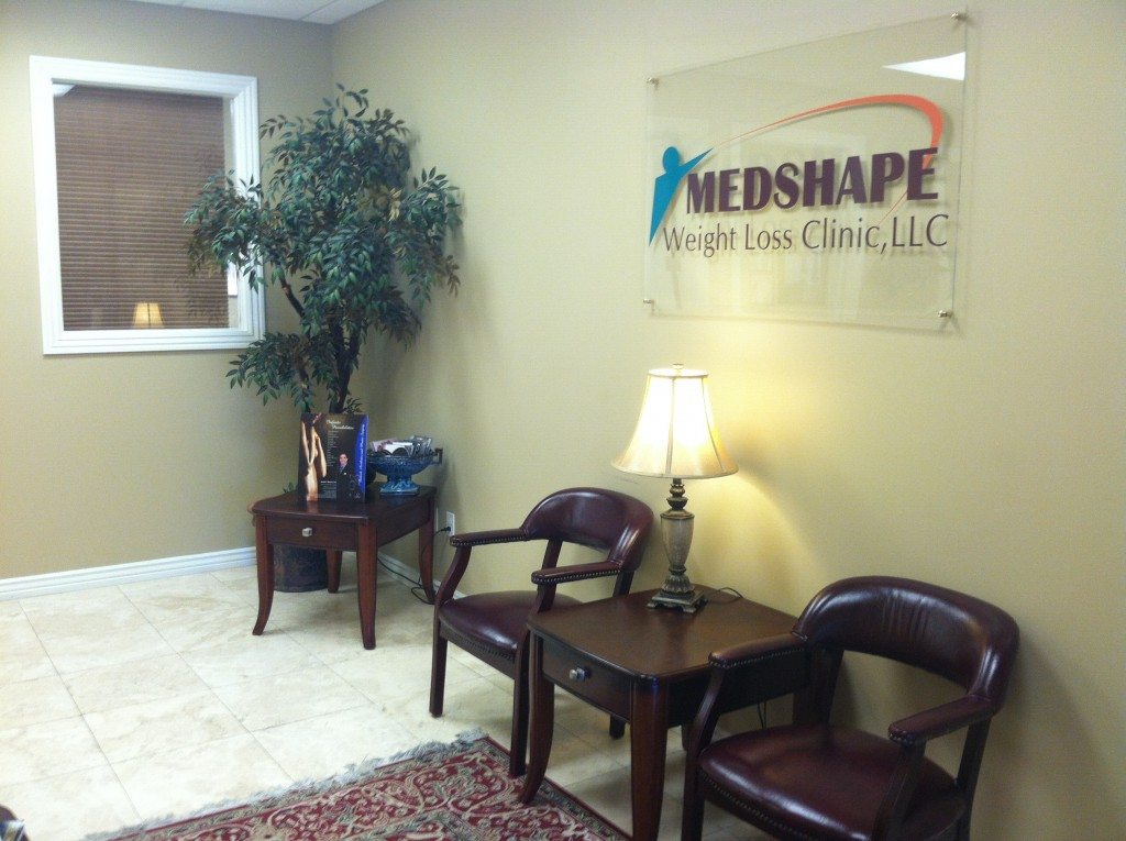 Waiting area at a MedShape Weight Loss Clinic